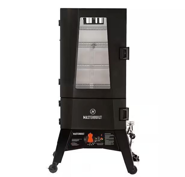 Masterbuilt 40 in. ThermoTemp XL Propane Smoker with Window in Black - Image 1 - Lot 17JF