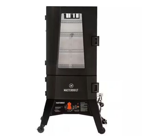 Masterbuilt 40 in. ThermoTemp XL Propane Smoker with Window in Black - Lot 17JF