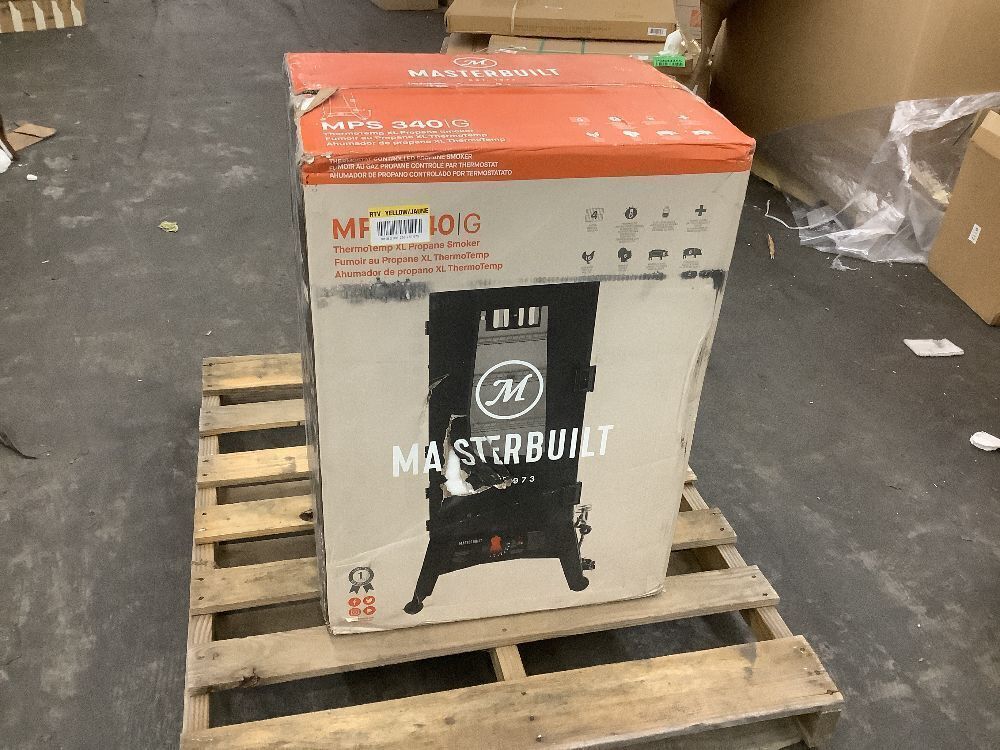 Masterbuilt 40 in. ThermoTemp XL Propane Smoker with Window in Black - Image 2 - Lot 17JF