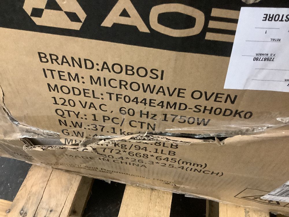 aobosi 24 in. Single Commercial Electric Wall Oven with Oven Convection Function and Microwave Modes in Stainless Steel - Image 12 - Lot 18JF