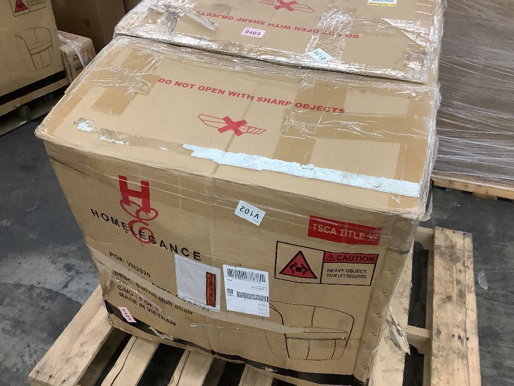 Lazzara Genevieve Bronze Leather Upholstery Swivel Arm Chair - Image 7 - Lot 19JF