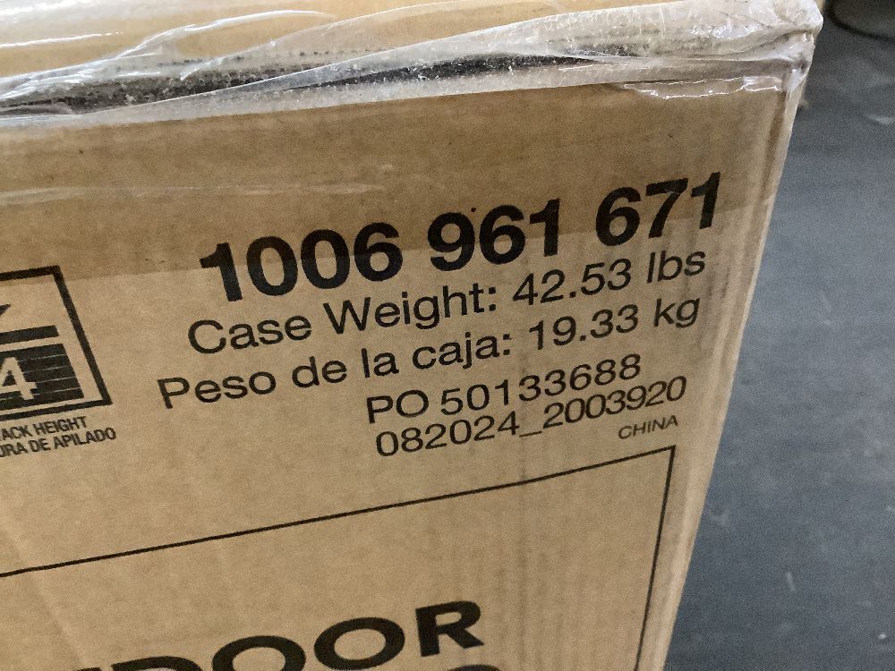 Hampton Bay 48000 BTU Stainless Steel Propane Standing Patio Heater with Wheels - Image 5 - Lot 47JF