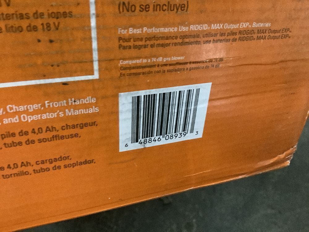 RIDGID 18V Brushless 14 in. Cordless Battery String Trimmer and Leaf Blower 2-Tool Combo Kit with 4.0 Ah Battery and Charger - Image 5 - Lot 25JF