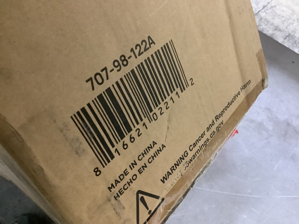 TURBRO Suburbs 18in. Freestanding Electric Quartz Fireplace, Realistic Dancing Flame Effect and Thermostat, Black - Image 6 - Lot 162JF