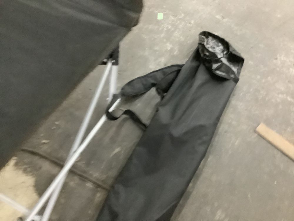 Pure Garden 7.8 ft. Portable Hammock with Stand in Black - Image 5 - Lot 669JF