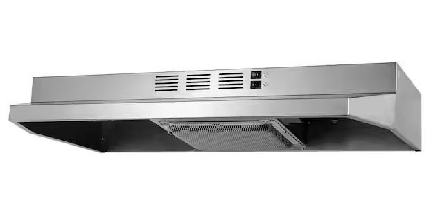 AKDY 36-in Stainless Steel Under Cabinet Range Hood with Charcoal Filter - Image 1 - Lot 261JF