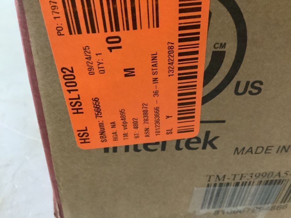 AKDY 36-in Stainless Steel Under Cabinet Range Hood with Charcoal Filter - Image 5 - Lot 261JF