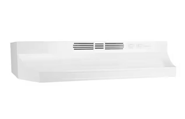 Broan-NuTone RL6200 Series 24 in. Ductless Under Cabinet Range Hood with Light in White - Image 1 - Lot 662JF