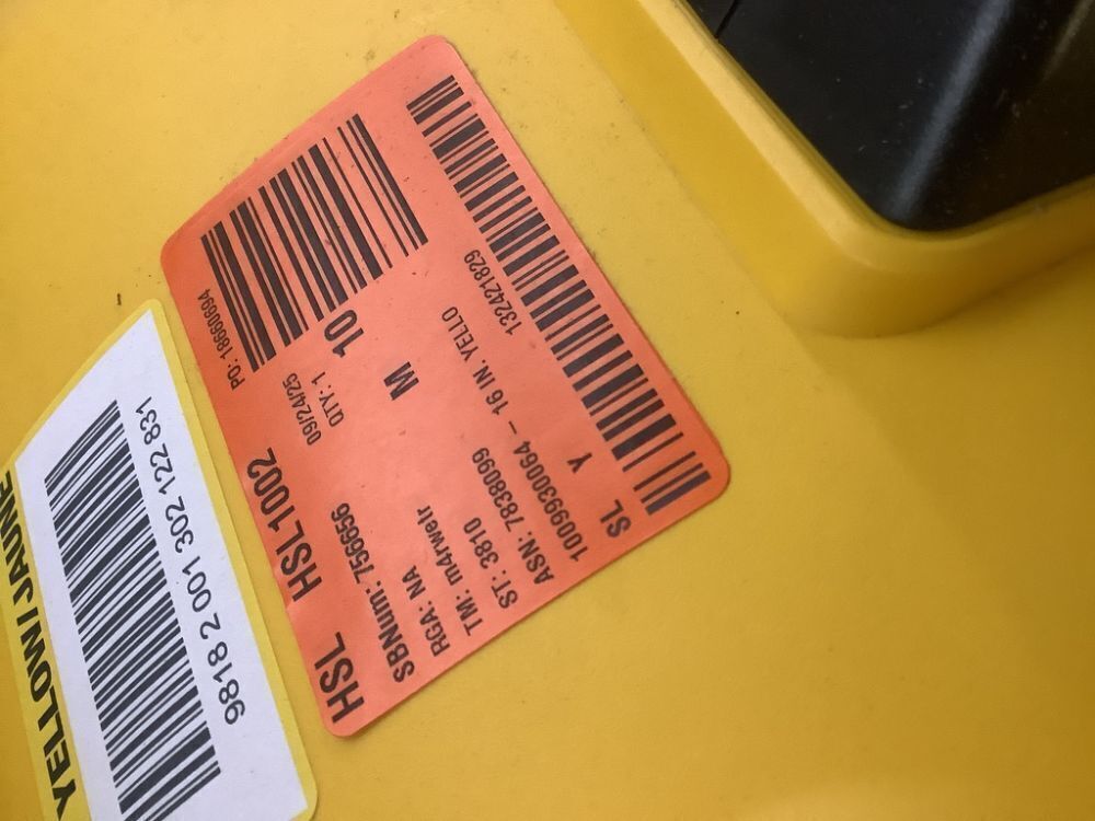 DEWALT 16 in. Yellow 3 Speed Drum Fan - Only Works on High Setting 3 - Image 4 - Lot 678JF