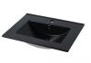 Flynama 24 in . Bathroom Sink in Black - Thumbnail 1