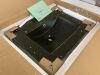 Flynama 24 in . Bathroom Sink in Black - Thumbnail 3