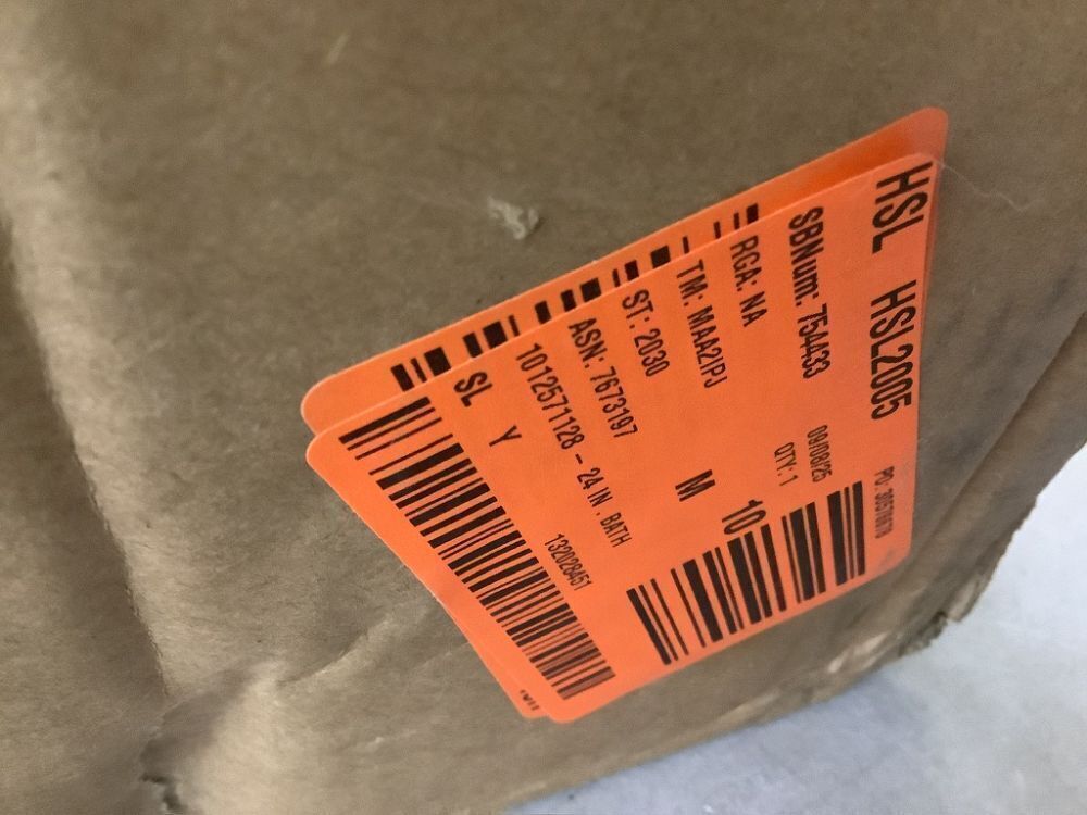 Flynama 24 in . Bathroom Sink in Black - Image 5 - Lot 166JF