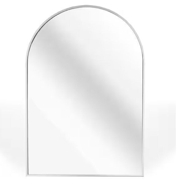 Metal Frame Modern Arch Wall Mirror, 24 in. W x 32 in. H - Image 1 - Lot 480JF