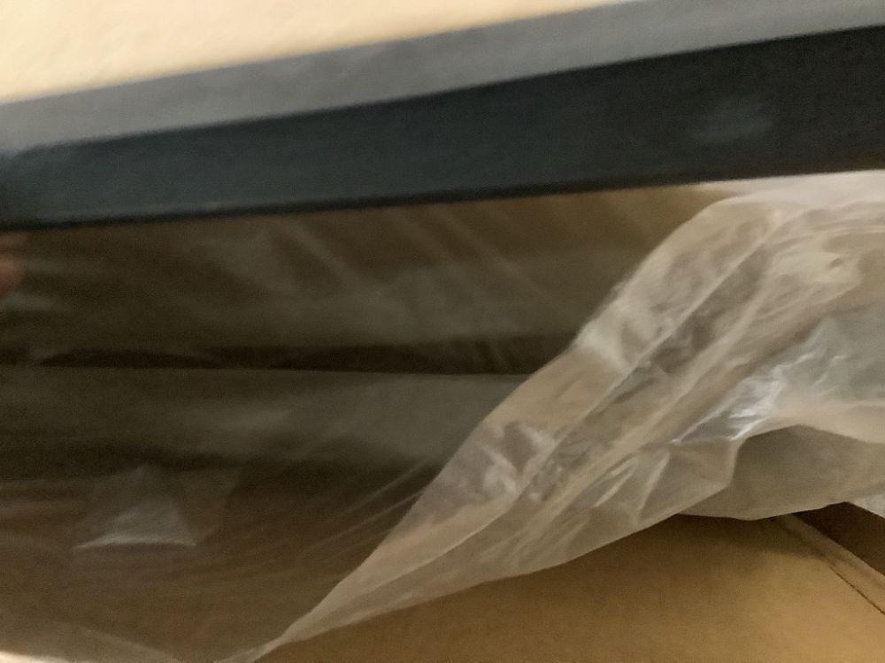 LuxHomez 30 in. W x 40. 2 in. H Rectangular Aluminum Frame Square Black Wall Mirror - Image 3 - Lot 673JF