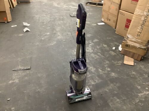 Shark POWERDETECT Bagless Corded HEPA Upright Vacuum with DuoClean Detect Technology & XL Dust Cup Multisurface in Purple - Lot 170JF