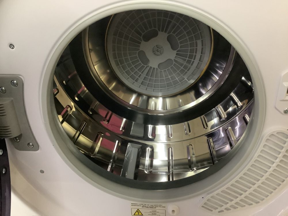 2.65 cu. ft. Vented Front Load Stackable Electric Compact Dryer - Drum Scrapes Loudly, Missing 2 Foot Levelers - Image 6 - Lot 562JF