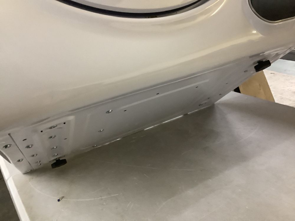 2.65 cu. ft. Vented Front Load Stackable Electric Compact Dryer - Drum Scrapes Loudly, Missing 2 Foot Levelers - Image 9 - Lot 562JF