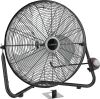 Lasko 20" Black High Velocity Wall Mount Fan with Pivoting Head - Thumbnail 1