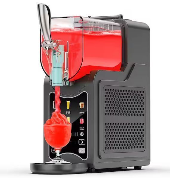 Hooure 88 oz. Black Large Capacity Self-Cleaning Drink Smoothie Snow Cone Machine with 5 Smart Modes, No Ice Required - Image 1 - Lot 39JF