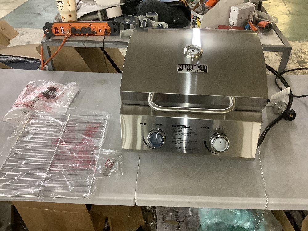 Monument Grills OUtdoor Gas Grill - Image 2 - Lot 44JF