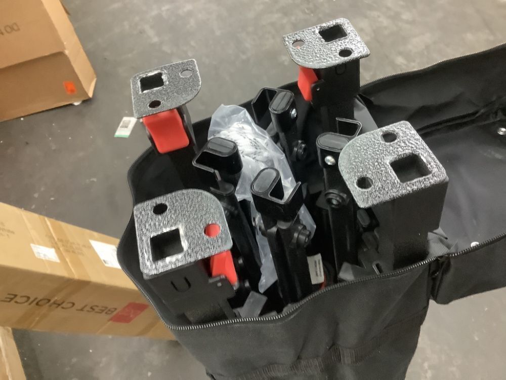 One-Person Setup Instant Pop Up Canopy w/ Case, 4 Weight Bags, 12x12ft - Carry Bag Ripped - Image 3 - Lot 172