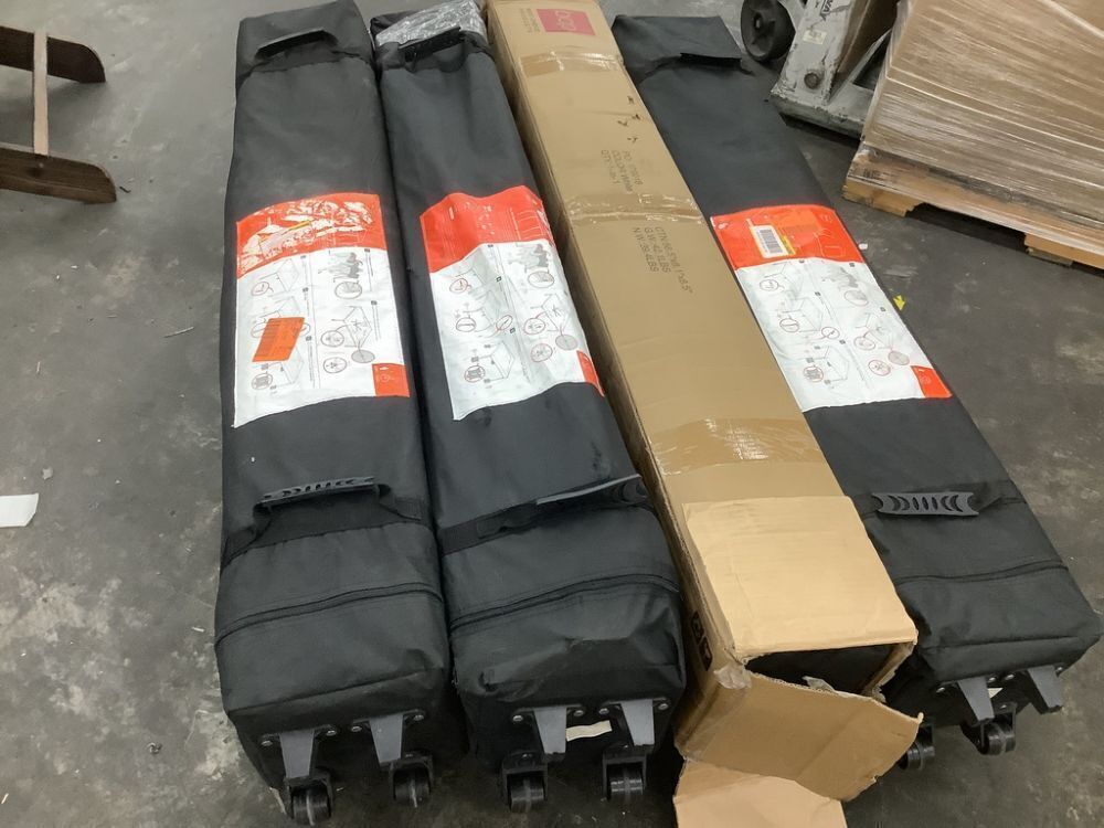 Lot of (4) 12 x 12 Pop Up Canopies - Uninspected - Image 3 - Lot 580