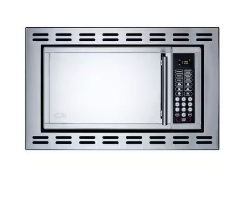Summit Appliance 0.9 cu. ft. Built-In Microwave in Stainless Steel - Lot 27JF