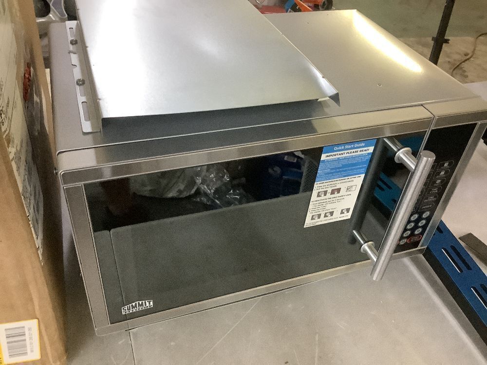 Summit Appliance 0.9 cu. ft. Built-In Microwave in Stainless Steel - Image 3 - Lot 27JF