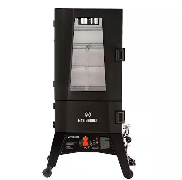 Masterbuilt 40 in. ThermoTemp XL Propane Smoker with Window in Black - Image 1 - Lot 30JF