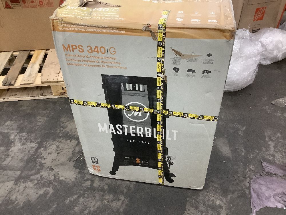 Masterbuilt 40 in. ThermoTemp XL Propane Smoker with Window in Black - Image 2 - Lot 30JF