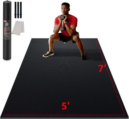 GymCope Large Exercise Mat 7'x5' - Lot 173JF