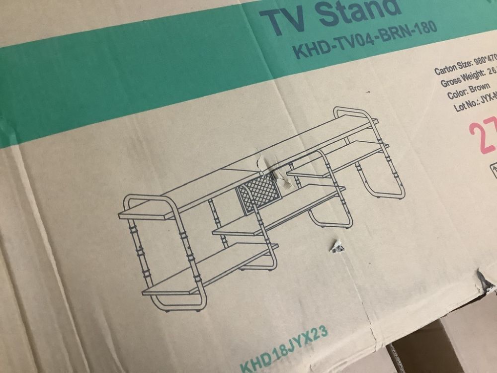 VECELO TV Stand for TVs up to 75 inch - Image 3 - Lot 174JF