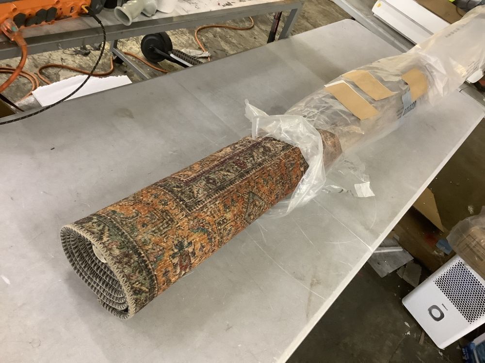 Loloi Amber Lewis Morgan Collection Spice/Lagoon Area Rug, 5' x 7' - Image 2 - Lot 175JF