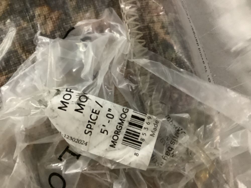 Loloi Amber Lewis Morgan Collection Spice/Lagoon Area Rug, 5' x 7' - Image 6 - Lot 175JF