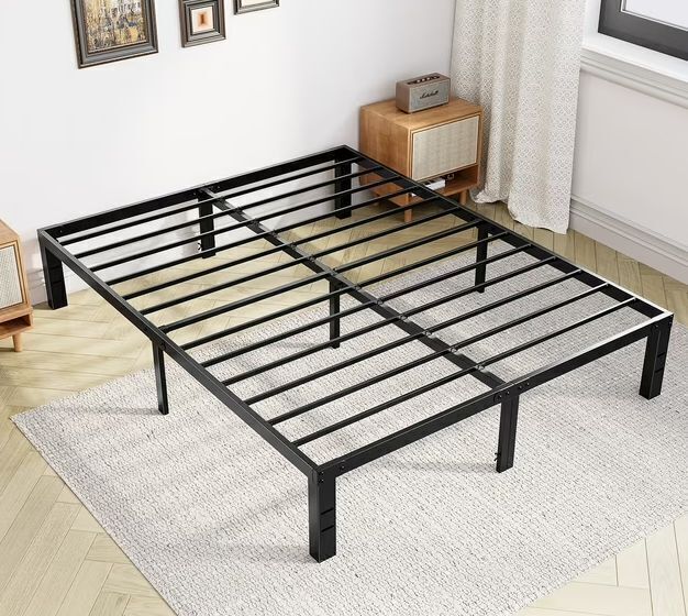 Full Size Metal Platform Bed Frame - Image 1 - Lot 575JF