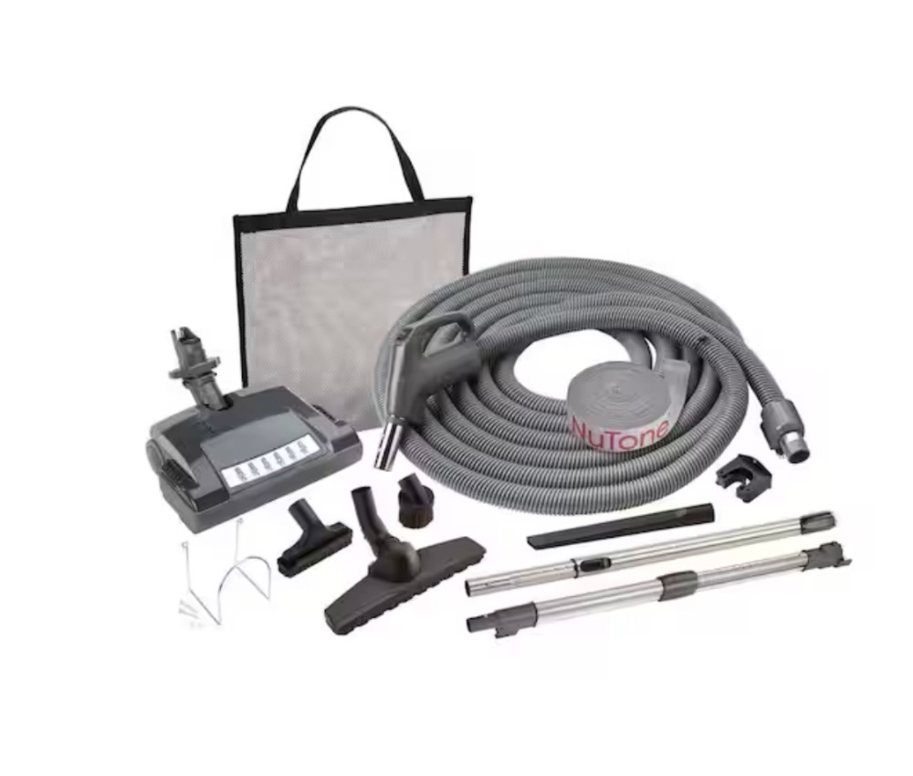 NuTone 30 ft. Carpet and Bare Floor Electric Direct Connection Set for Central Vacuum System - Image 1 - Lot 33JF