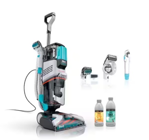 Shark Corded Carpet Expert with Stain striker pet deep carpet cleaner, built-in spot stain cleaner, shampooer - Lot 26JF