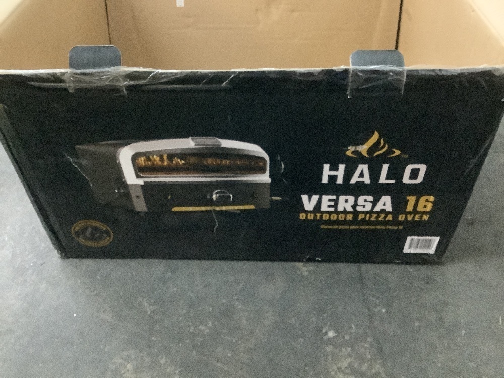 HALO Versa 16 Dual-Burner Propane Outdoor Pizza Oven - Missing Tray Assembly and A/C Adapter - Image 14 - Lot 104JF