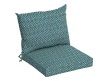 Lot of (2) 21 in. x 21 in. Alana Tile Outdoor Dining Chair Cushiona - Thumbnail 1