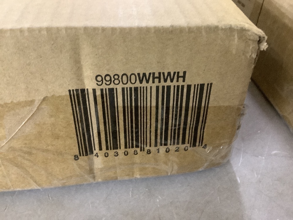 Lot of (2) Furinno Turn-N-Tube White/White 13.4 in. W Nightstands - Image 3 - Lot 306JF