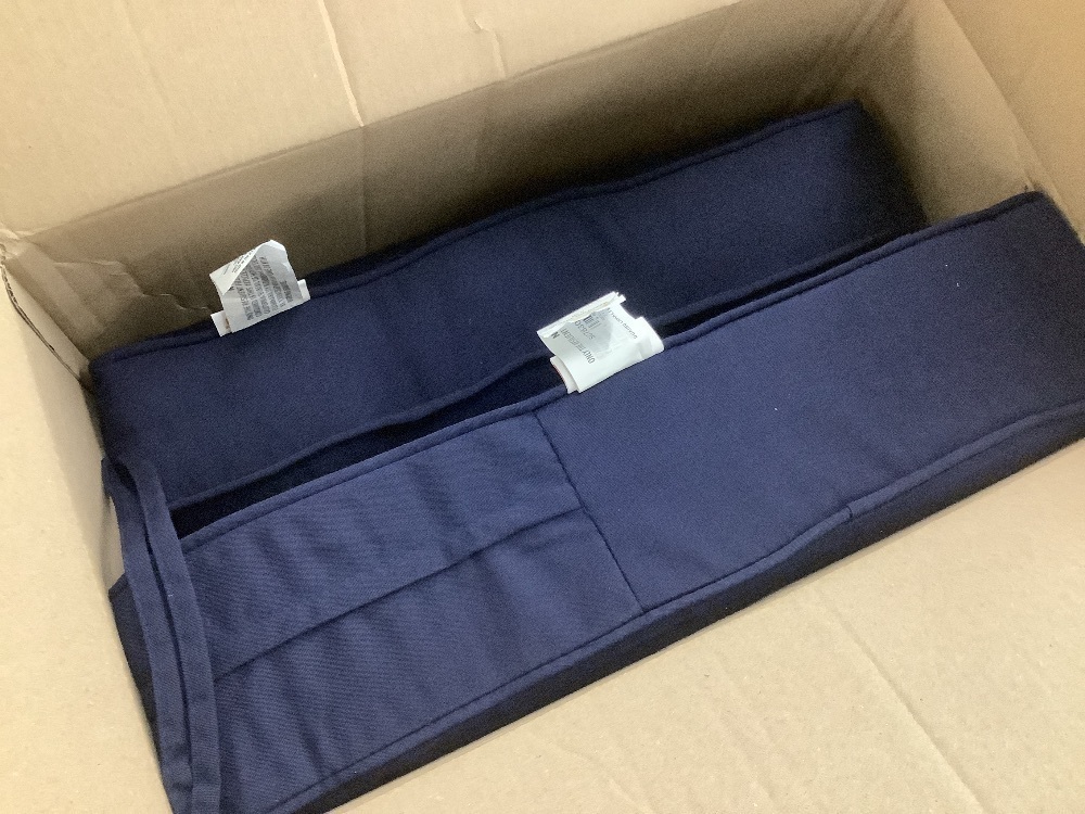 Lot of (2) Greendale Sunbrella Canvas Navy 24 in. x 24 in. 2-Piece Deep Seating Outdoor Lounge Chair Cushion Sets - Image 3 - Lot 115JF