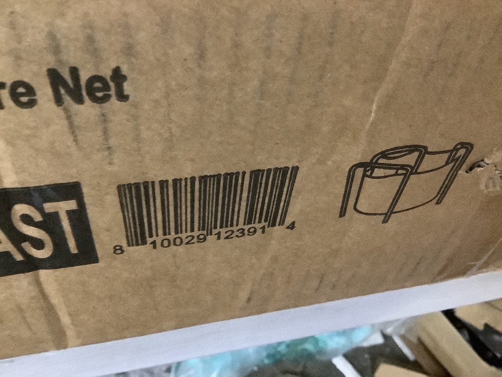 Upper Bounce Machrus Trampoline Replacement Enclosure Safety Net for 15 ft. Round Frames Using 3 Arches with Sleeves on Top Net Only - Image 4 - Lot 118JF