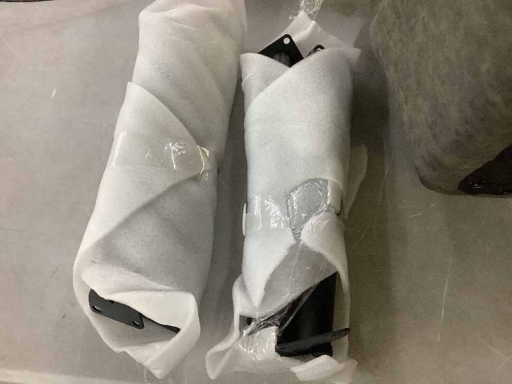 Set of 2 annjoe Faux Leather Accent Chairs - Image 7 - Lot 212