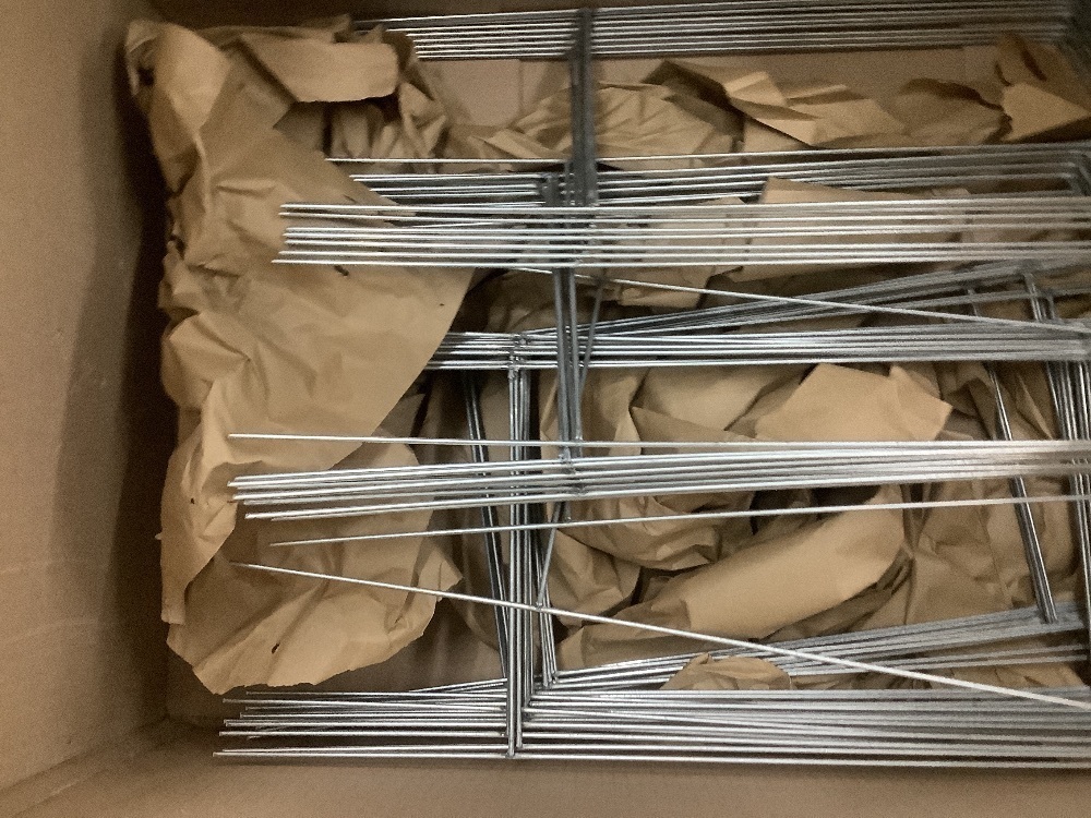 Tacmaster Wire Metal Yard and Sign H Stakes – 30"x10" – 50 Pack - Image 3 - Lot 218