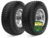13 x 5.00-6 Flat Free Tire and Wheel Assemblies (2 Pack),13 x 5 x 6 Solid Rubber Tires - Thumbnail 1