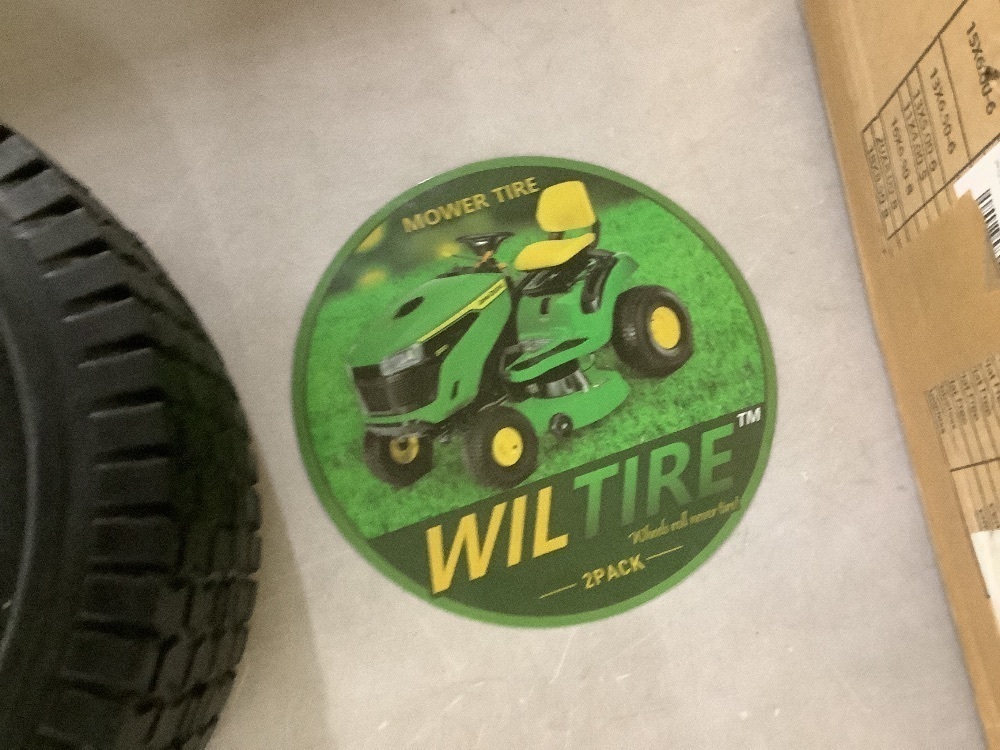 13 x 5.00-6 Flat Free Tire and Wheel Assemblies (2 Pack),13 x 5 x 6 Solid Rubber Tires - Image 7 - Lot 219