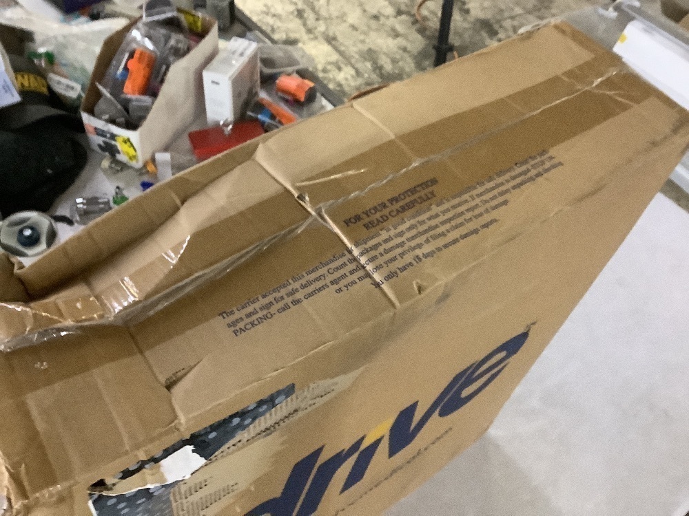 Drive Medical 11148-1 Folding Steel Bedside Commode Chair - Image 3 - Lot 712