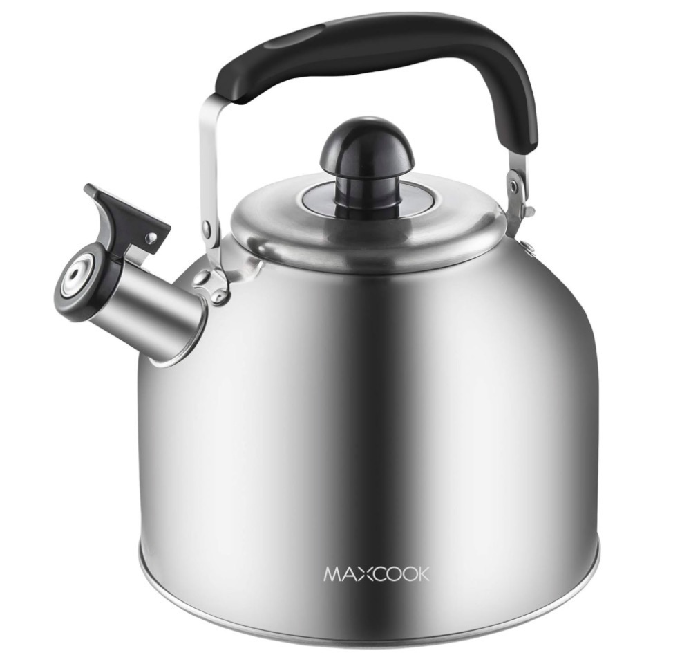 Maxcook 4.2 Quart/4L Stainless Steel Whistling Tea Kettle - Image 1 - Lot 714