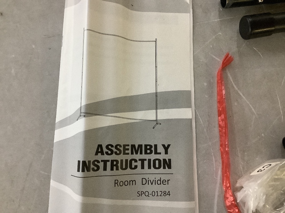 CHOSENM Room Divider, 4 Panel Folding Privacy Screens with Wide Feet, 6 Ft - Image 6 - Lot 715