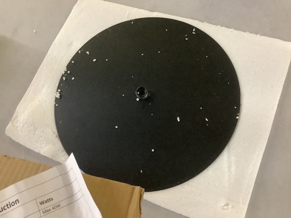 beaysyty Farmhouse Adjustable Floor Lamps with Tray and Lantern - Image 7 - Lot 718